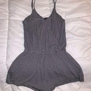 American eagle striped romper
